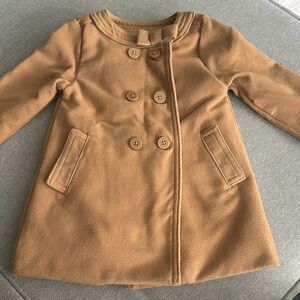 Chic Camel Kids Pea Coat